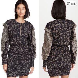 Isabel Marant etoile Black Dress fr 38 size 6